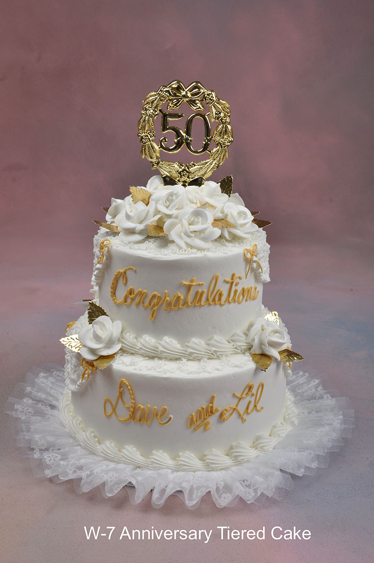 2 Tier 50th Wedding Anniversary Cakes 2 Tier 50th Wedding Anniversary Cakes
