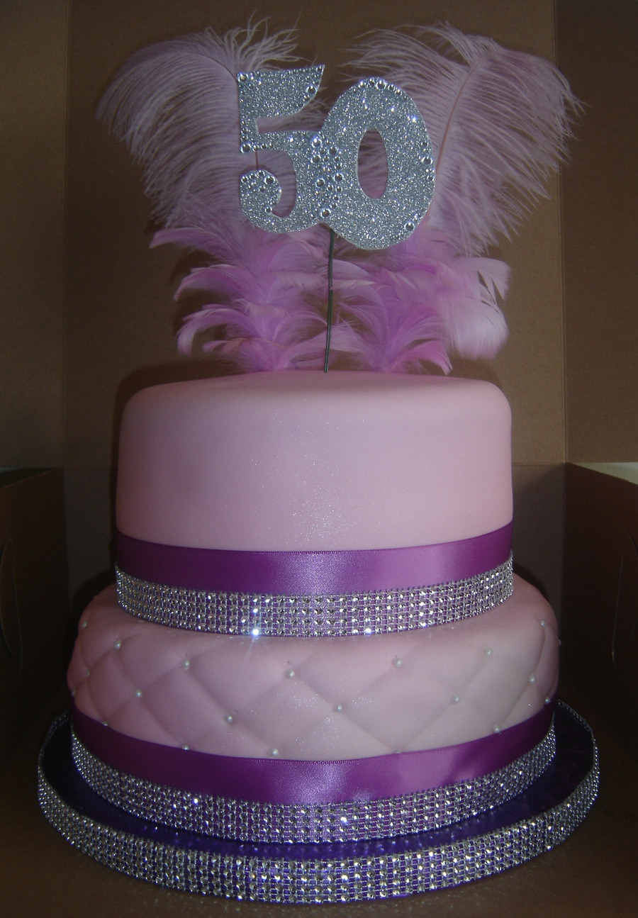 2 Tier Birthday Cakes with Bling