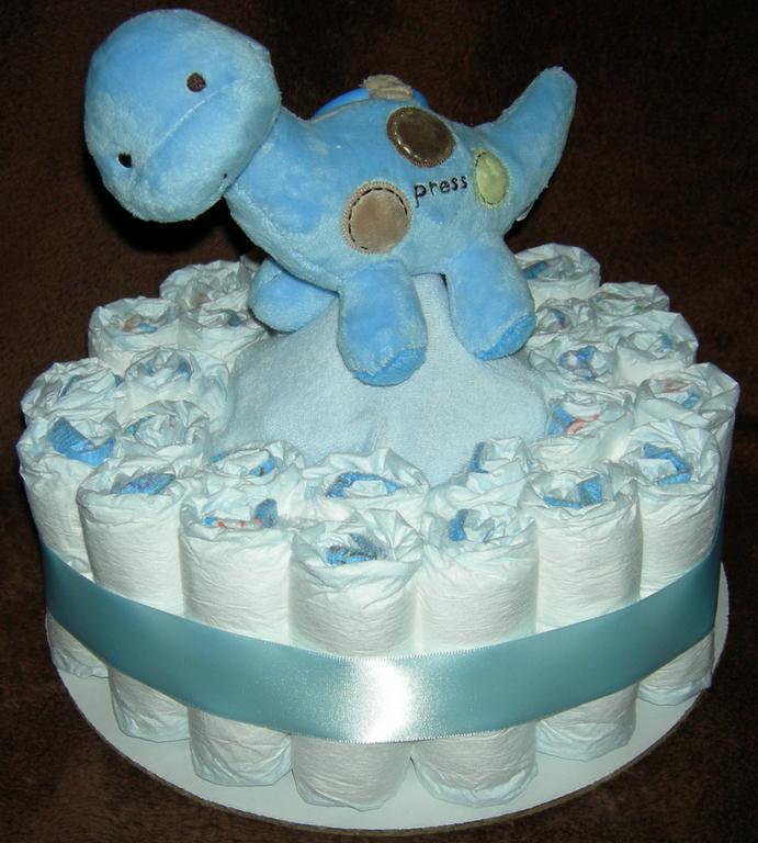 Baby Boy Diaper Cake Baby Boy Diaper Cake