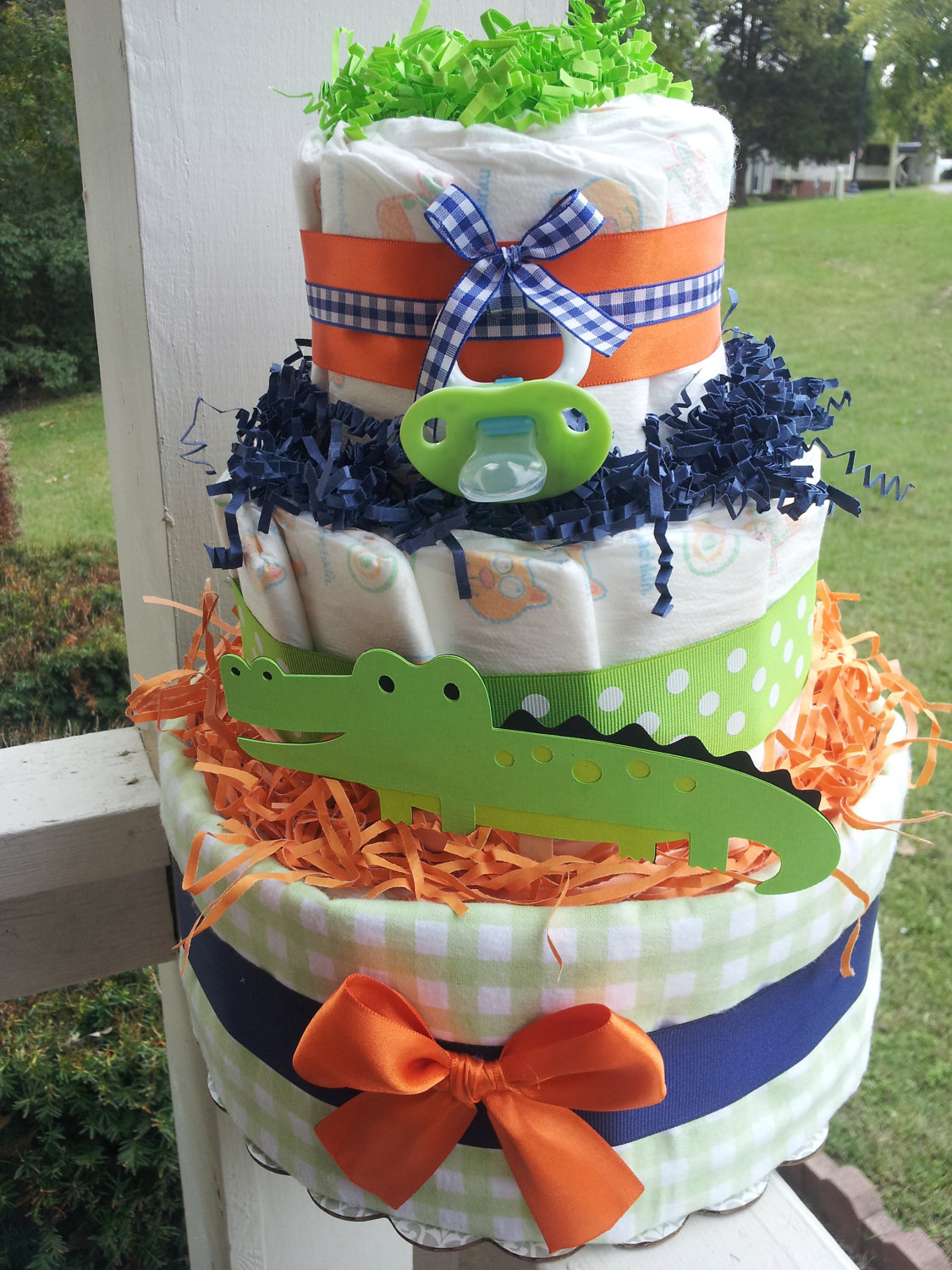 Baby Shower Diaper Cake Baby Shower Diaper Cake