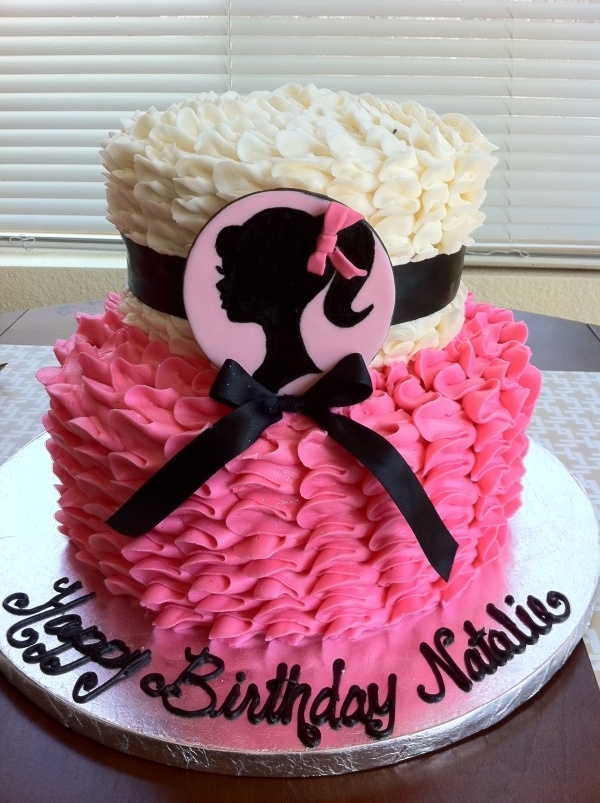 Barbie Birthday Cake