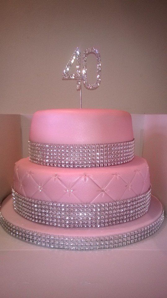 Bling Birthday Cake