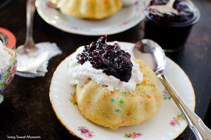 Blueberry Mini Bundt Cakes Recipe