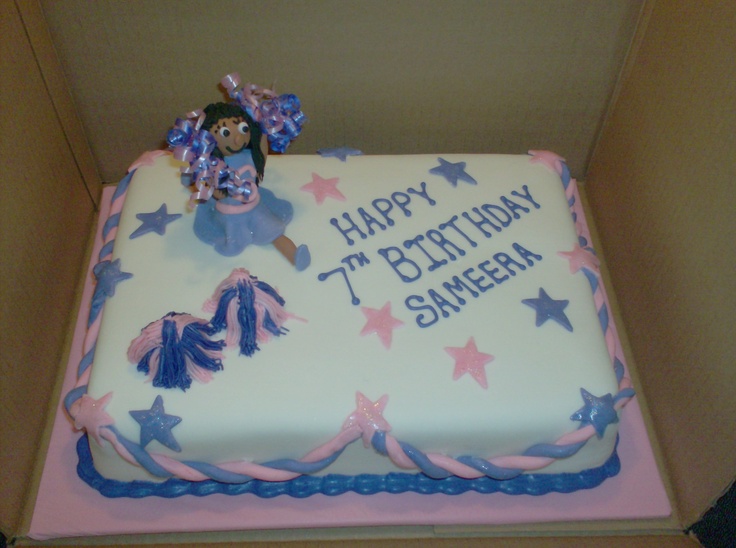 Cheerleader Sheet Cakes Cheerleader Sheet Cakes