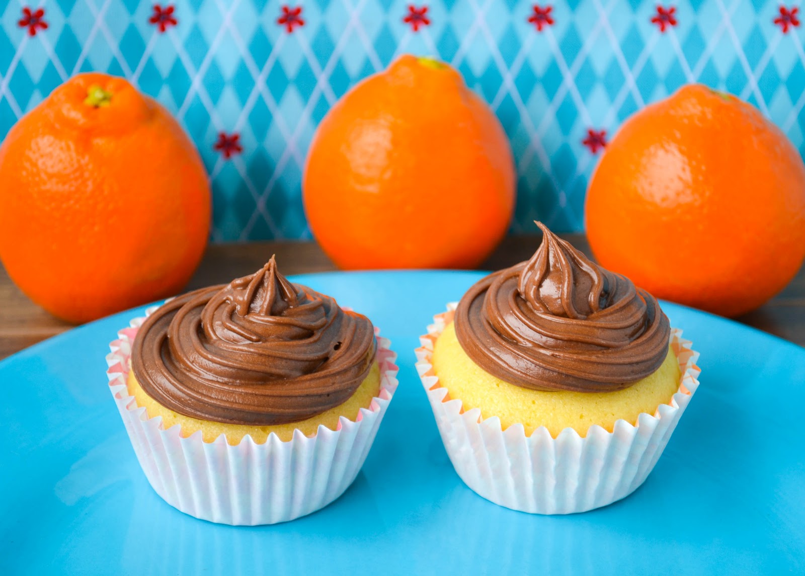Chocolate Orange Cupcakes with Filling Chocolate Orange Cupcakes with Filling