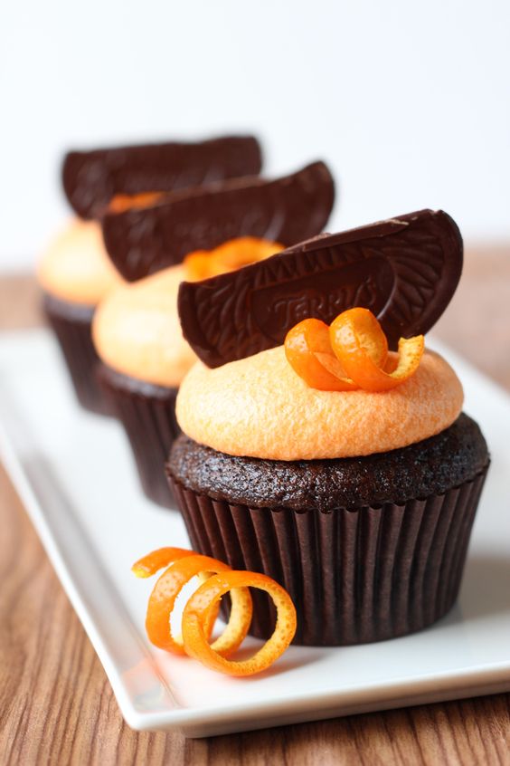 Chocolate Orange Cupcakes Chocolate Orange Cupcakes