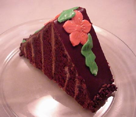 Chocolate Triangle Cake