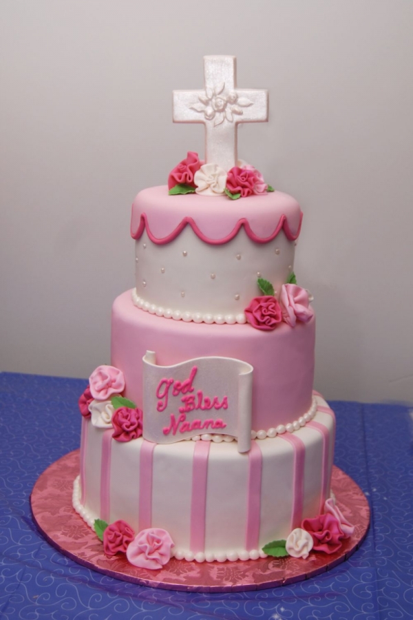 Confirmation Cakes with Flowers Confirmation Cakes with Flowers
