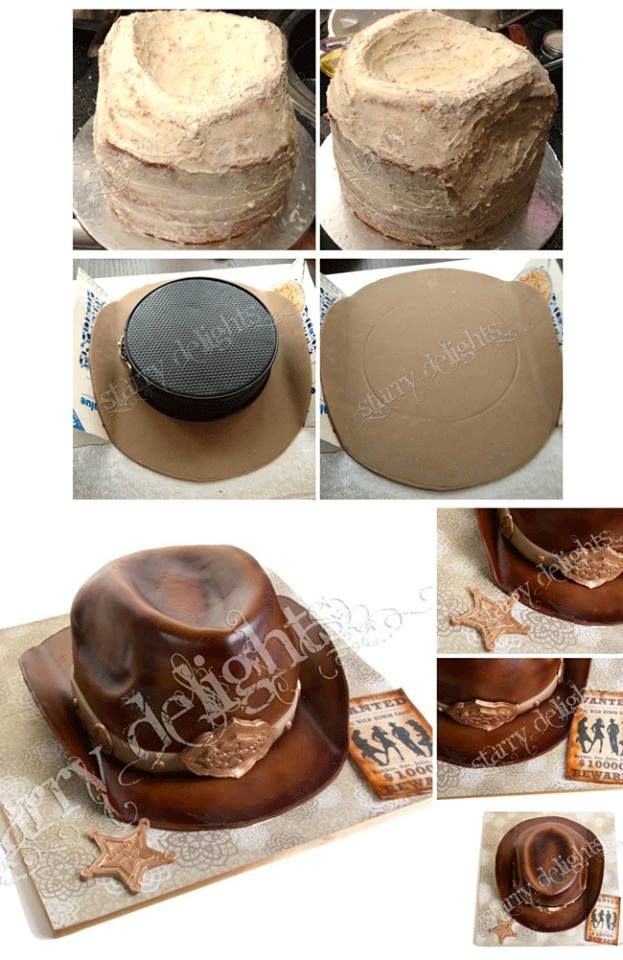 Cowboy Hat Cake Tutorial