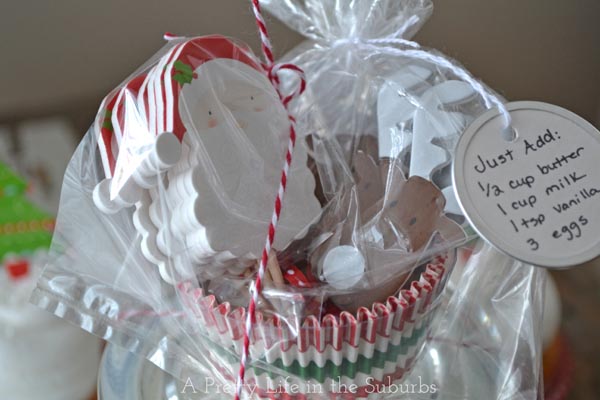 Cupcake Christmas Gift Idea