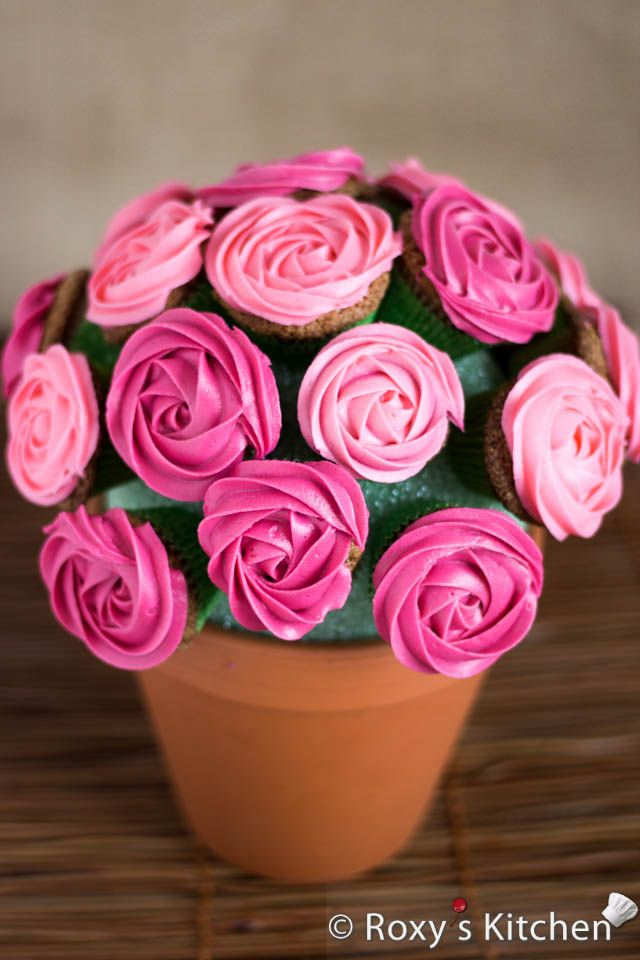 Cupcake Rose Bouquet