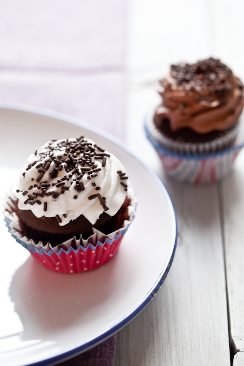 Cupcakes with Nutella Frosting
