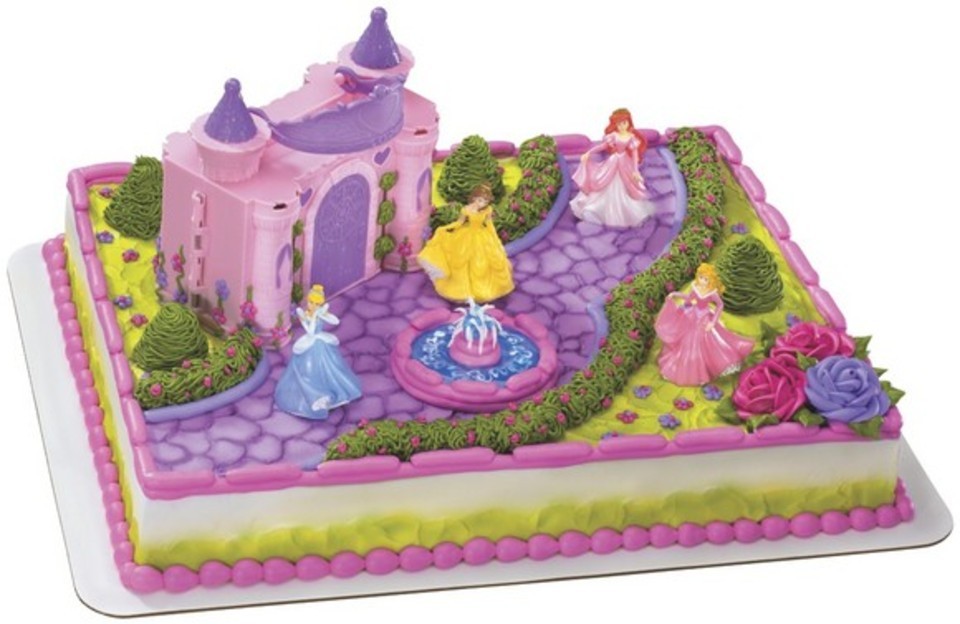 Disney Princess Castle Cake