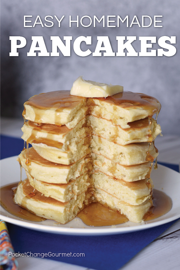 Easy Homemade Pancake Recipe