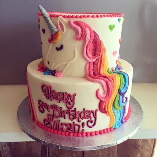 Girls Birthday Cakes Unicorn Cake Ideas