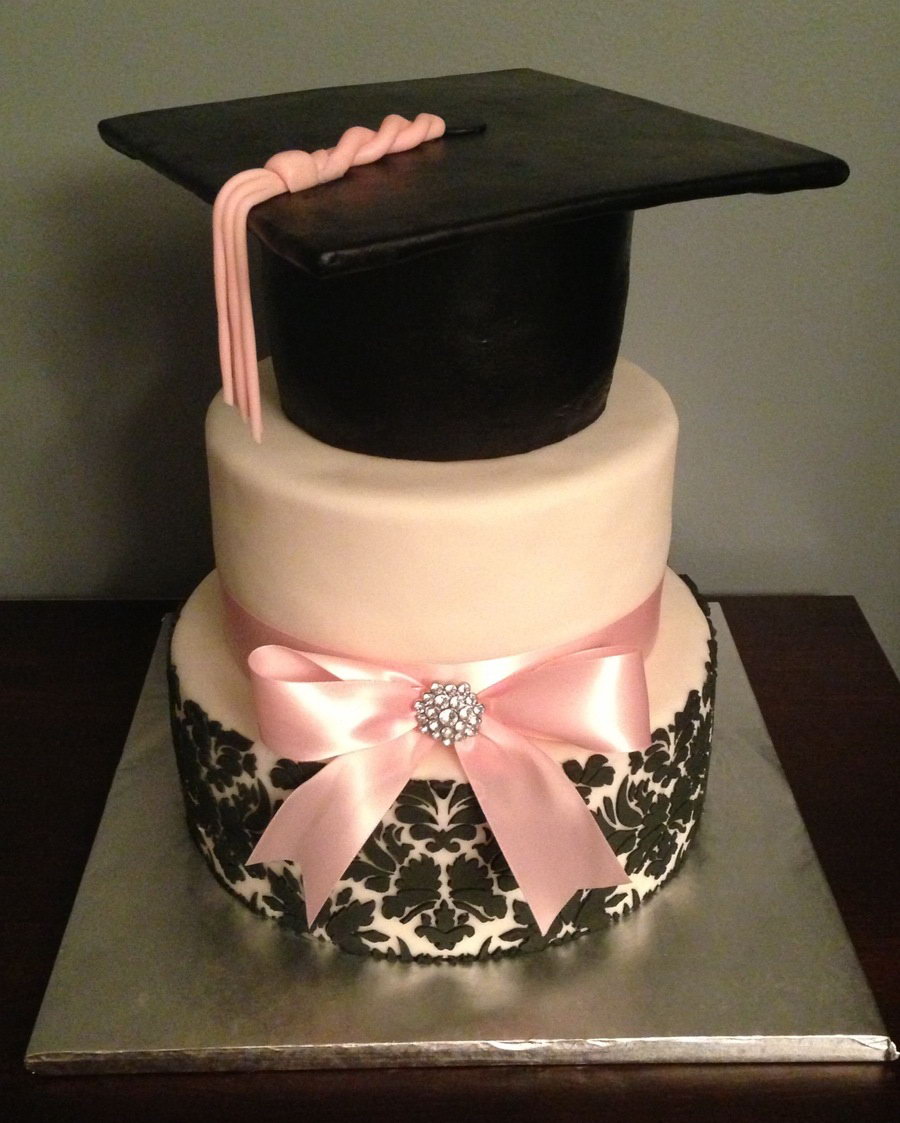 Girly Graduation Cake Ideas