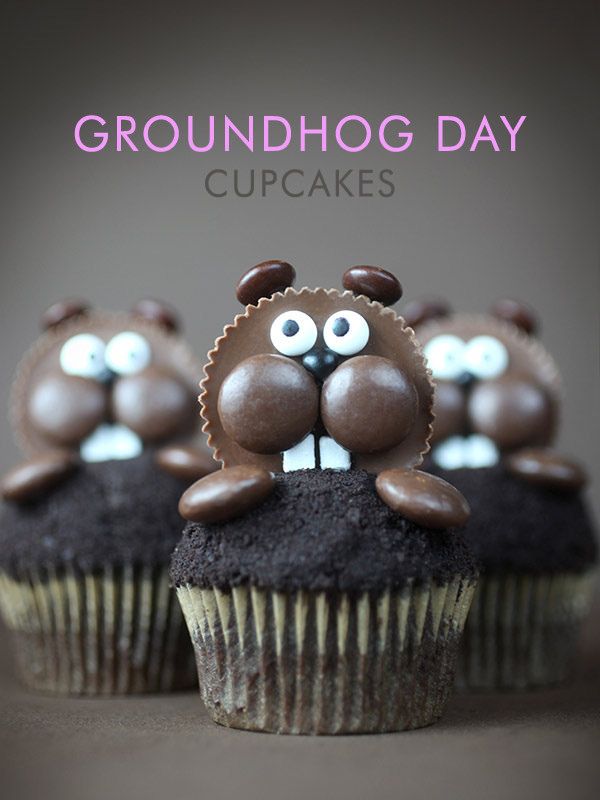 Groundhog Day Cupcakes Recipe