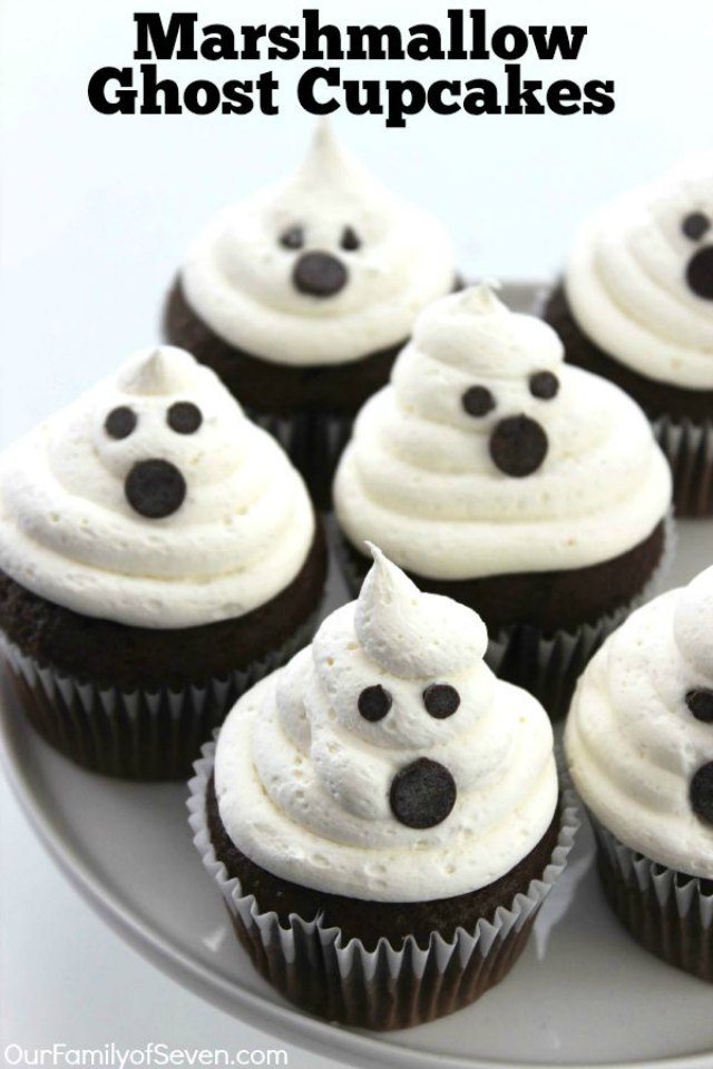 Halloween Cupcakes Marshmallow