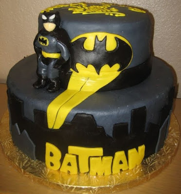 Happy Birthday Batman Cake