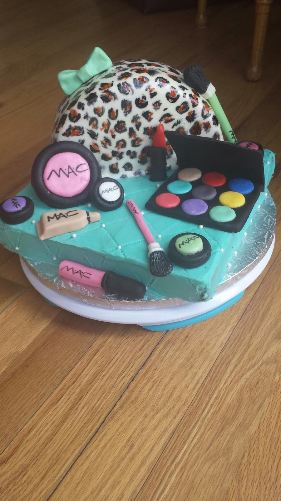 Happy Birthday Cake with Mac Makeup