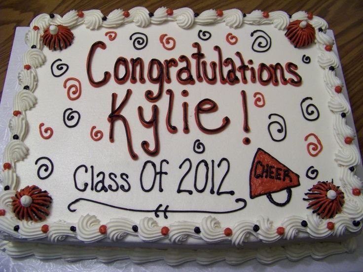 High School Graduation Cake Ideas