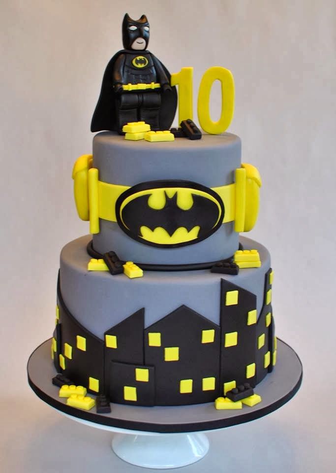 LEGO Batman Birthday Cake
