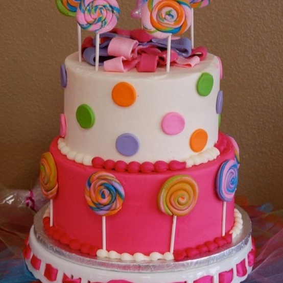Little Girls Birthday Cake