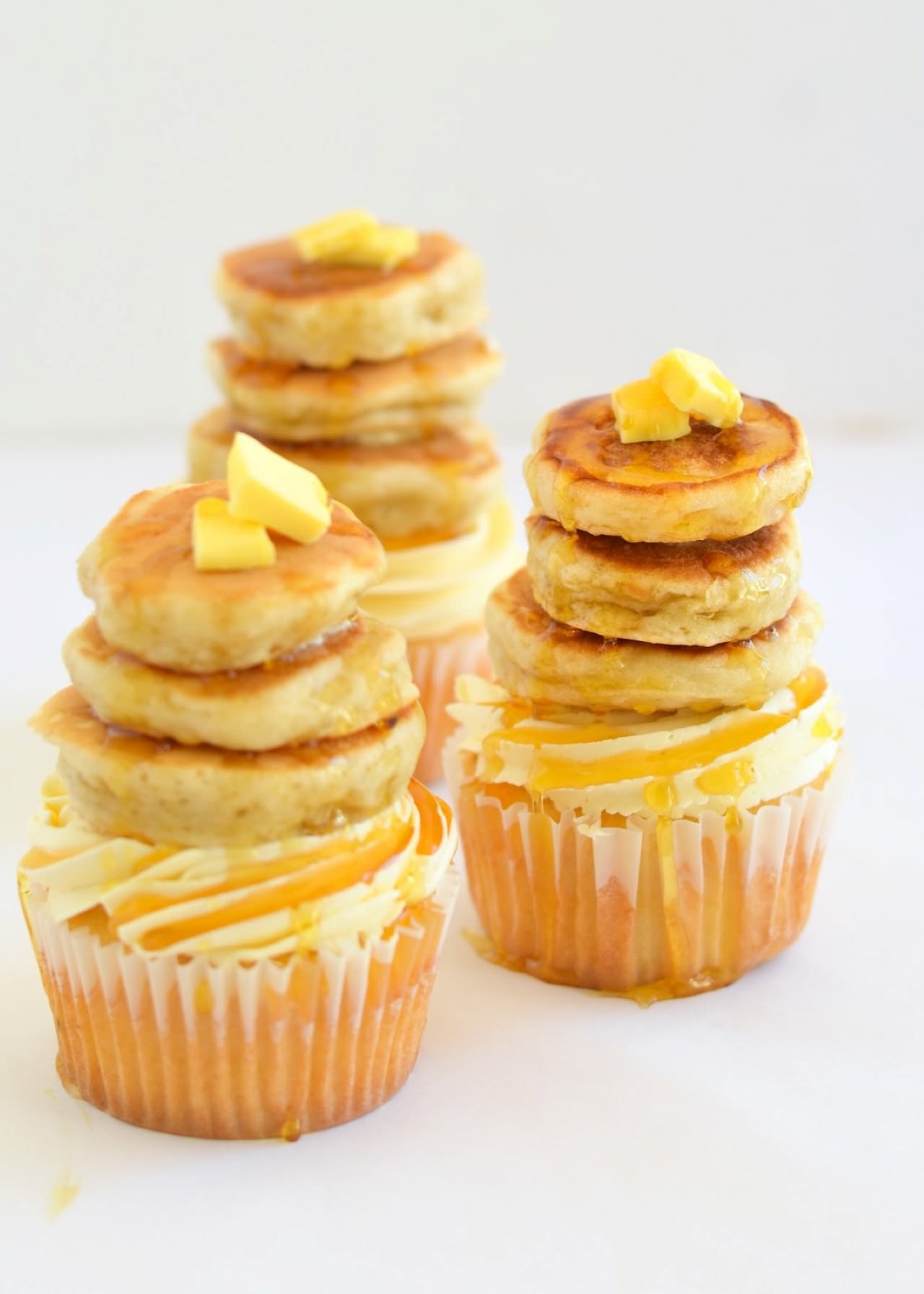 Maple Pecan Pancake Cupcakes Maple Pecan Pancake Cupcakes