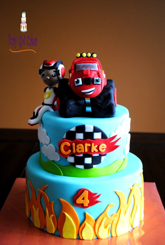 Monster Machine Birthday Cake Blaze Monster Machine Birthday Cake Blaze