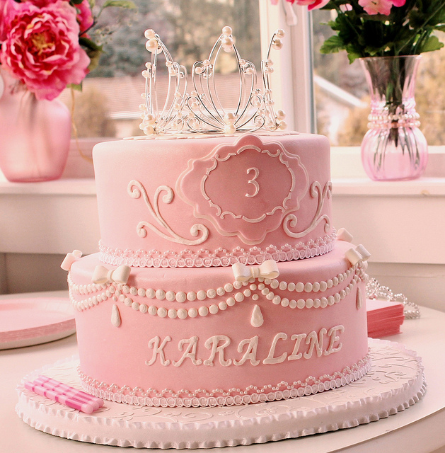 Pink Princess Cake