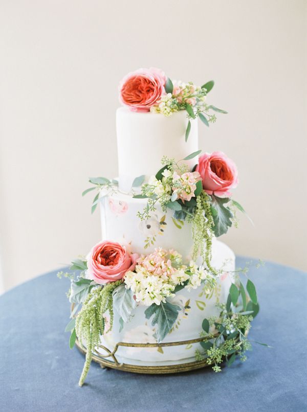 Pinterest Wedding Cakes with Flowers