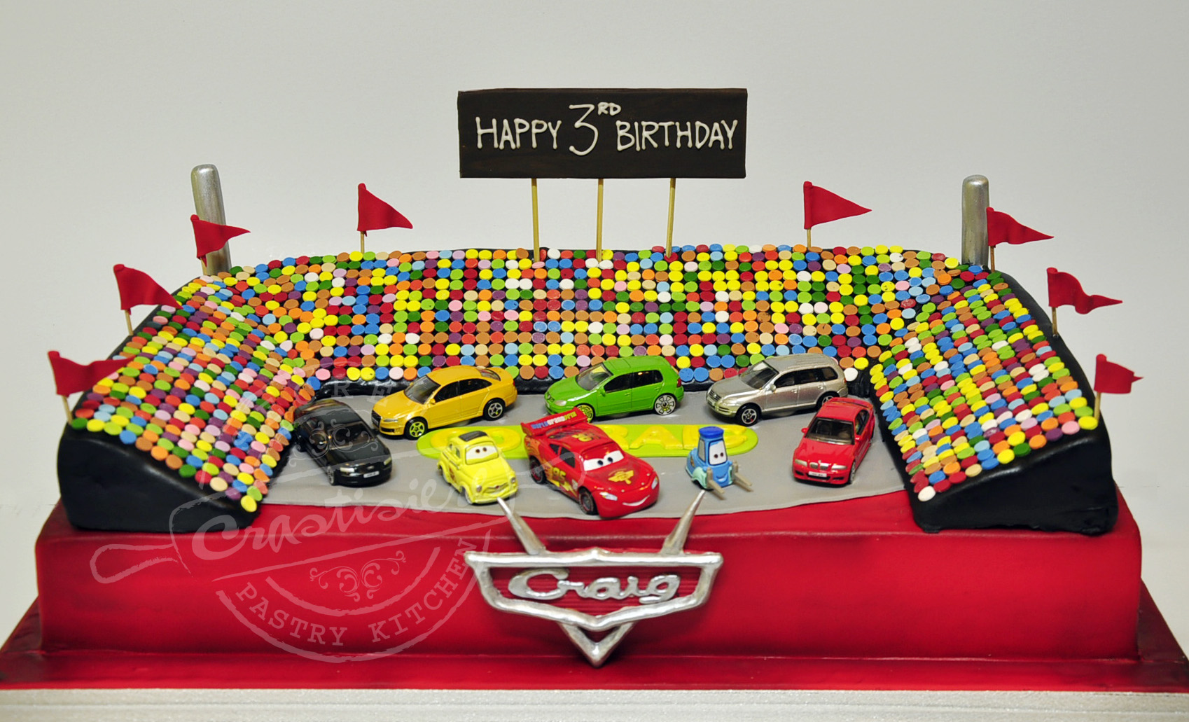 Pixar Cars Birthday Cake