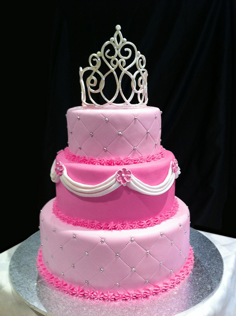 Pretty Princess Cake