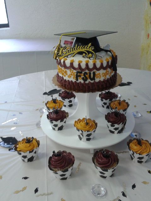 Publix Graduation Cupcake Cakes