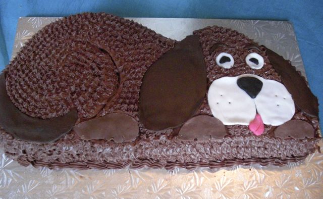 Puppy Dog Birthday Cake