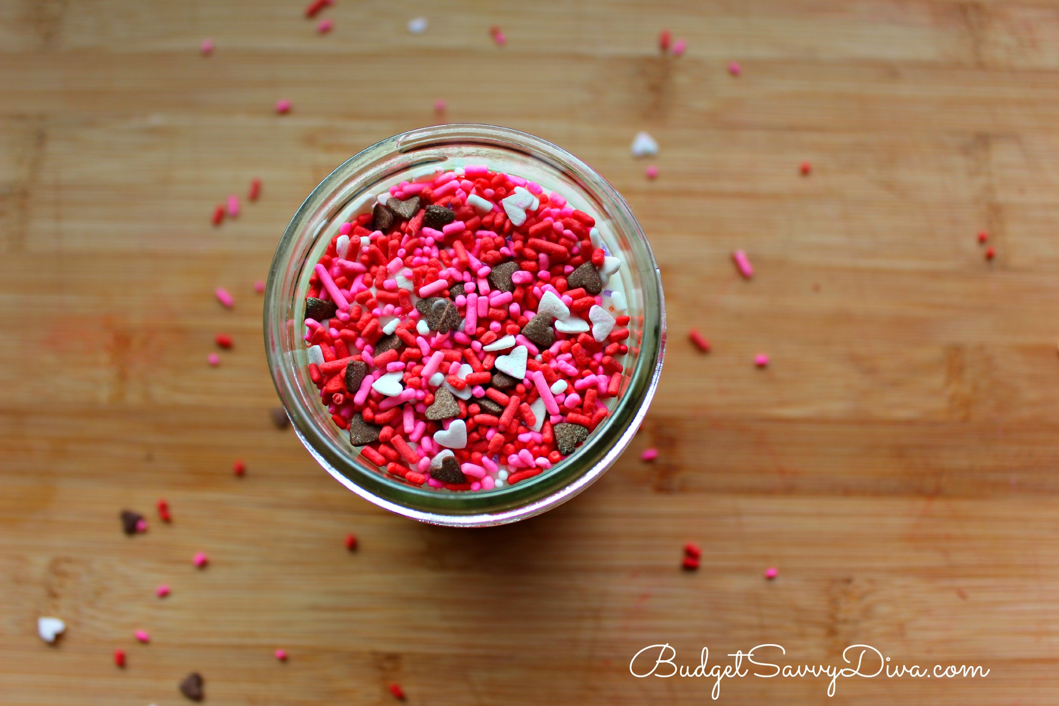 Red Velvet Cupcakes in a Jar Recipe Red Velvet Cupcakes in a Jar Recipe