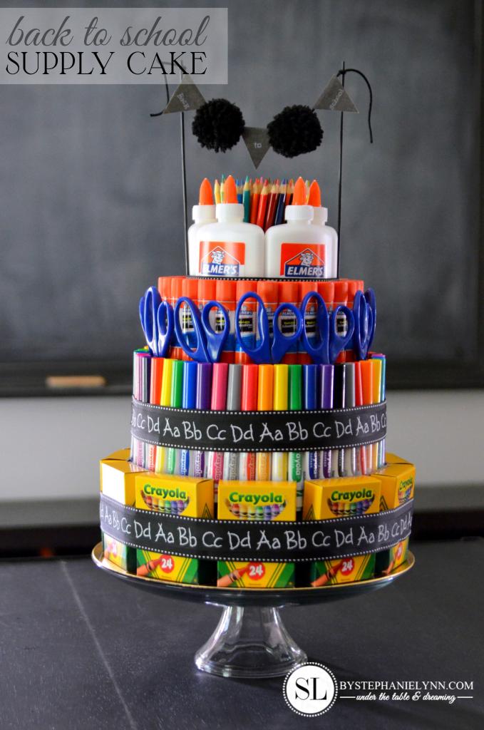 School Supplies Teacher Appreciation Gift Ideas