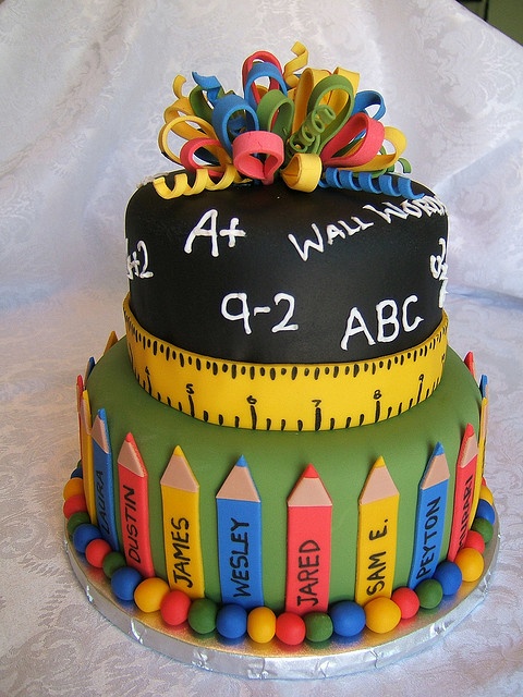 School Teacher Cake