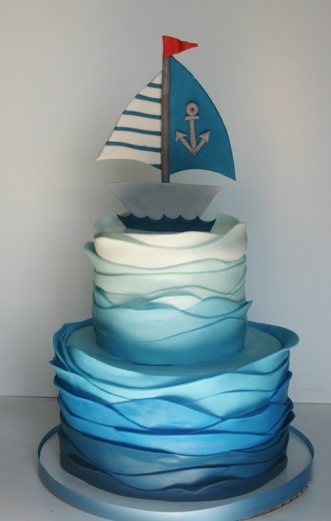 Sea Themed Birthday Cake