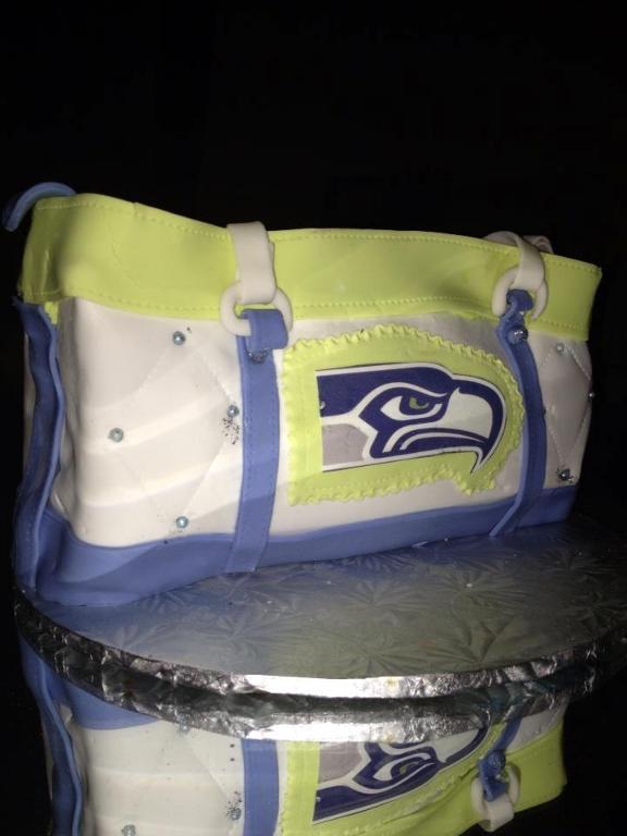 Seattle Seahawks Cake