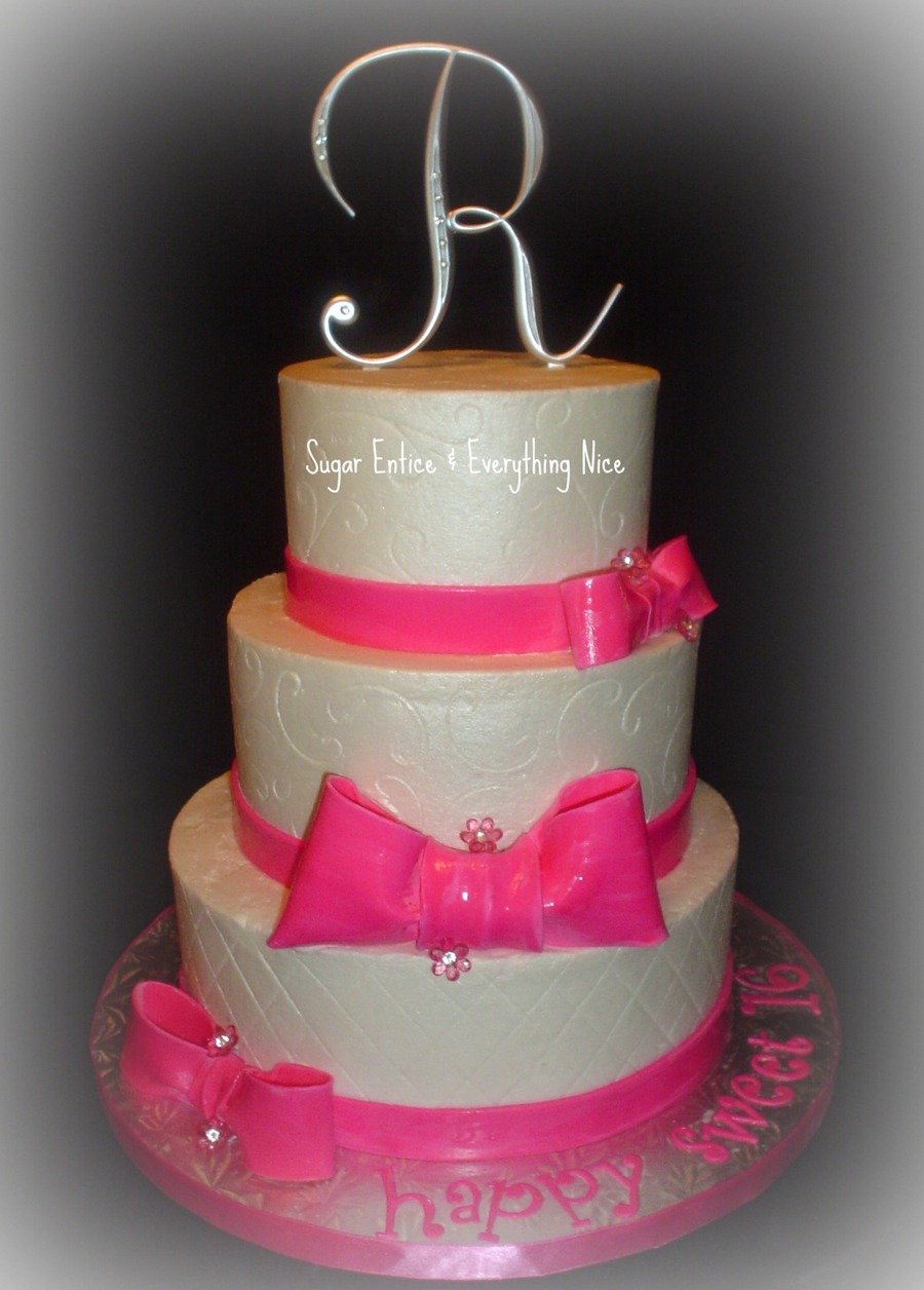 Sweet 16 Buttercream Cake Sweet 16 Buttercream Cake