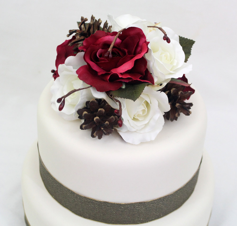 Winter Wedding Cake Topper Winter Wedding Cake Topper