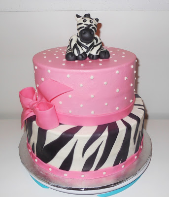 Zebra Baby Shower Cake Zebra Baby Shower Cake