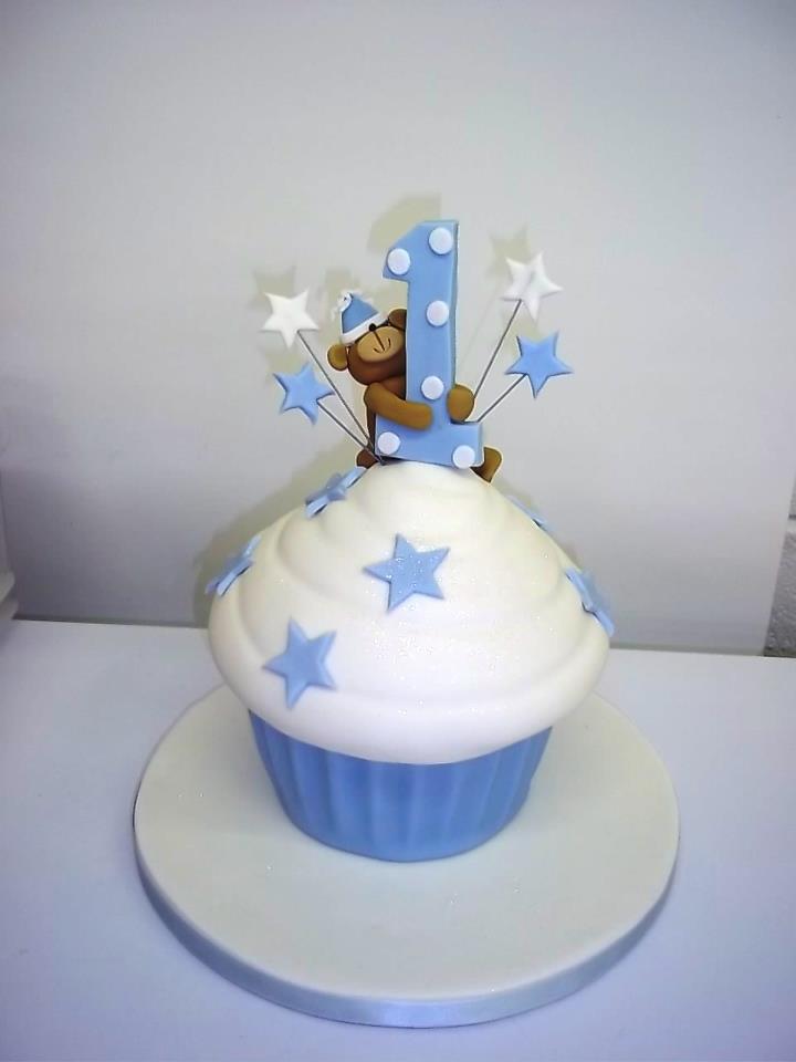 1st Birthday Giant Cupcake Cake 1st Birthday Giant Cupcake Cake