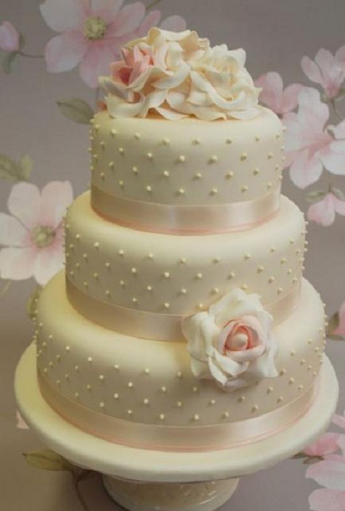 3 Tier Wedding Cake Designs