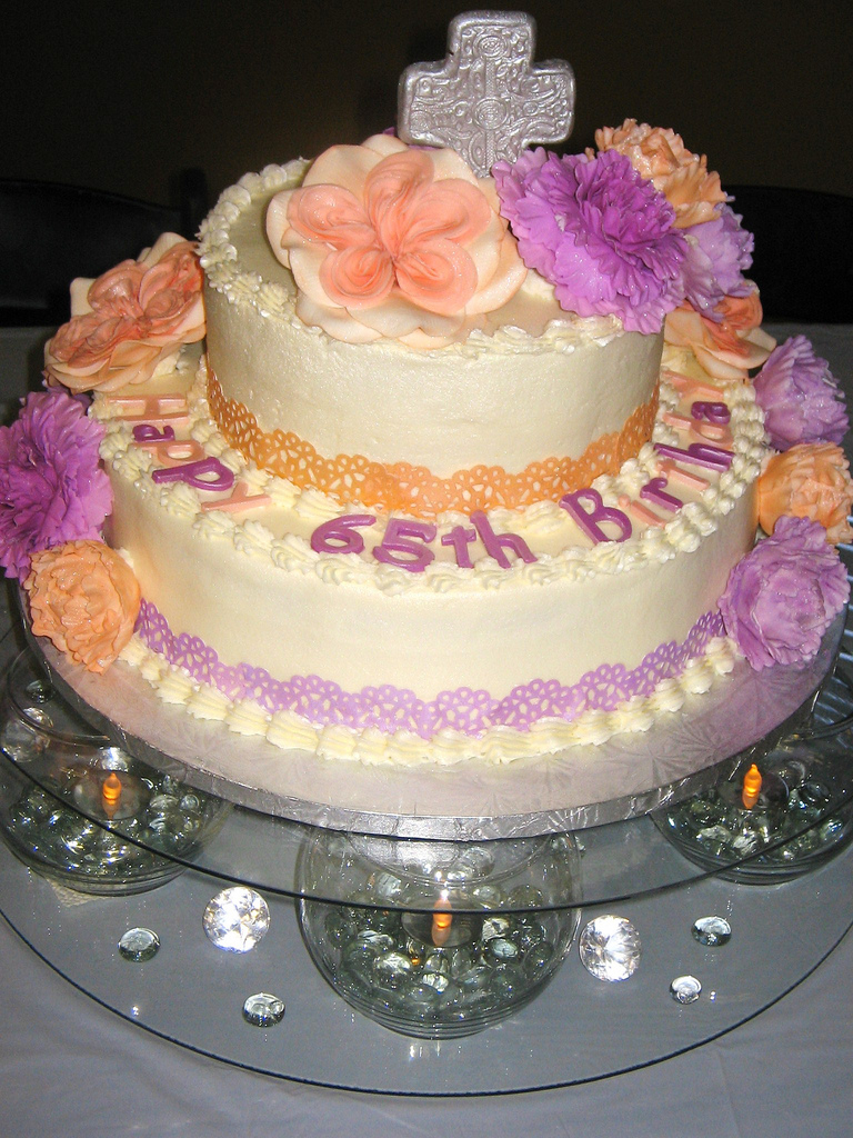 65th Birthday Sheet Cake Ideas