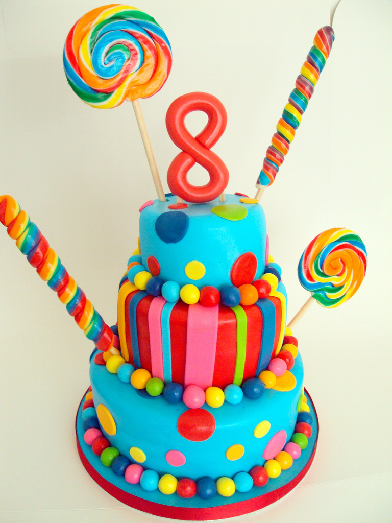 8th Birthday Cake 8th Birthday Cake