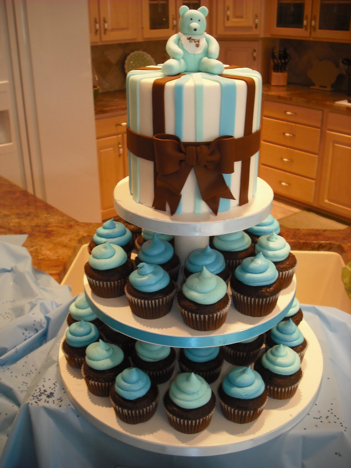 Baby Boy Shower Cake Idea