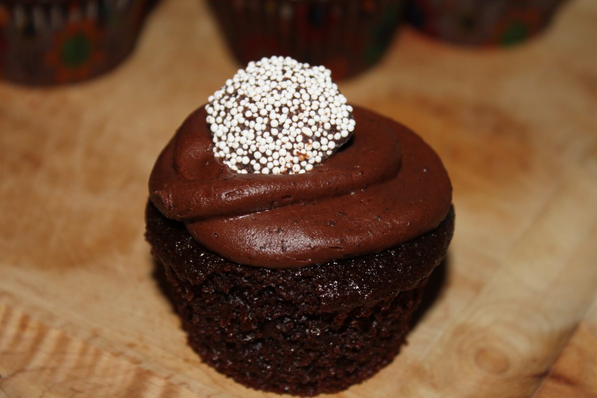 Baker Chocolate Cupcakes by Nature