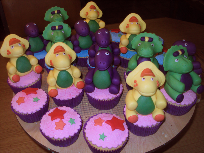 Barney and Friends Cupcakes